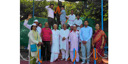 चंपारण सत्याग्रह की वर्षगांठ पर बापू को दी गई श्रद्धांजलि, ऐतिहासिक आगमन को किया गया याद